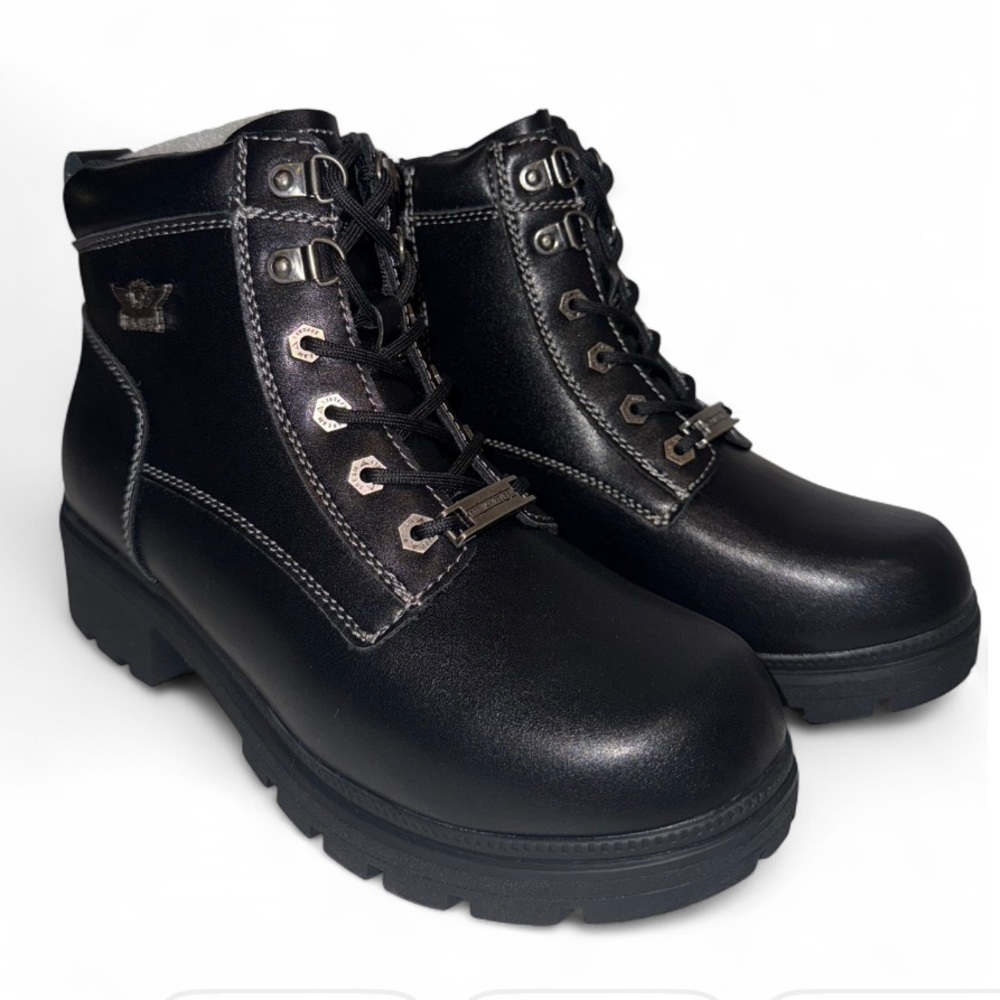 NEW Dream Apparel Women's Motorcycle Lace Up Riding Boots- Woman’s Size 9
